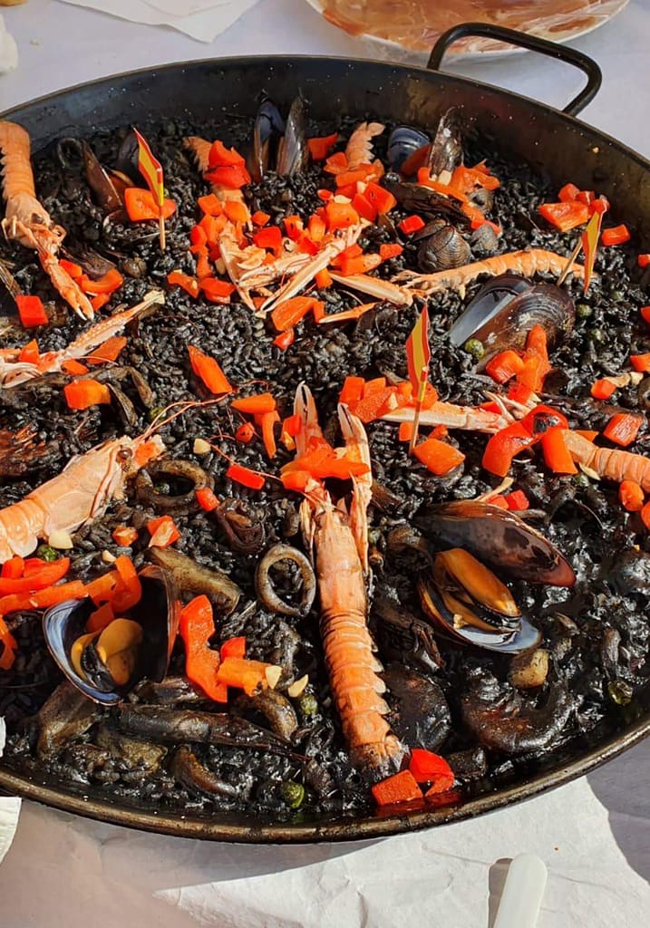 arroz negro tipico del cabo
